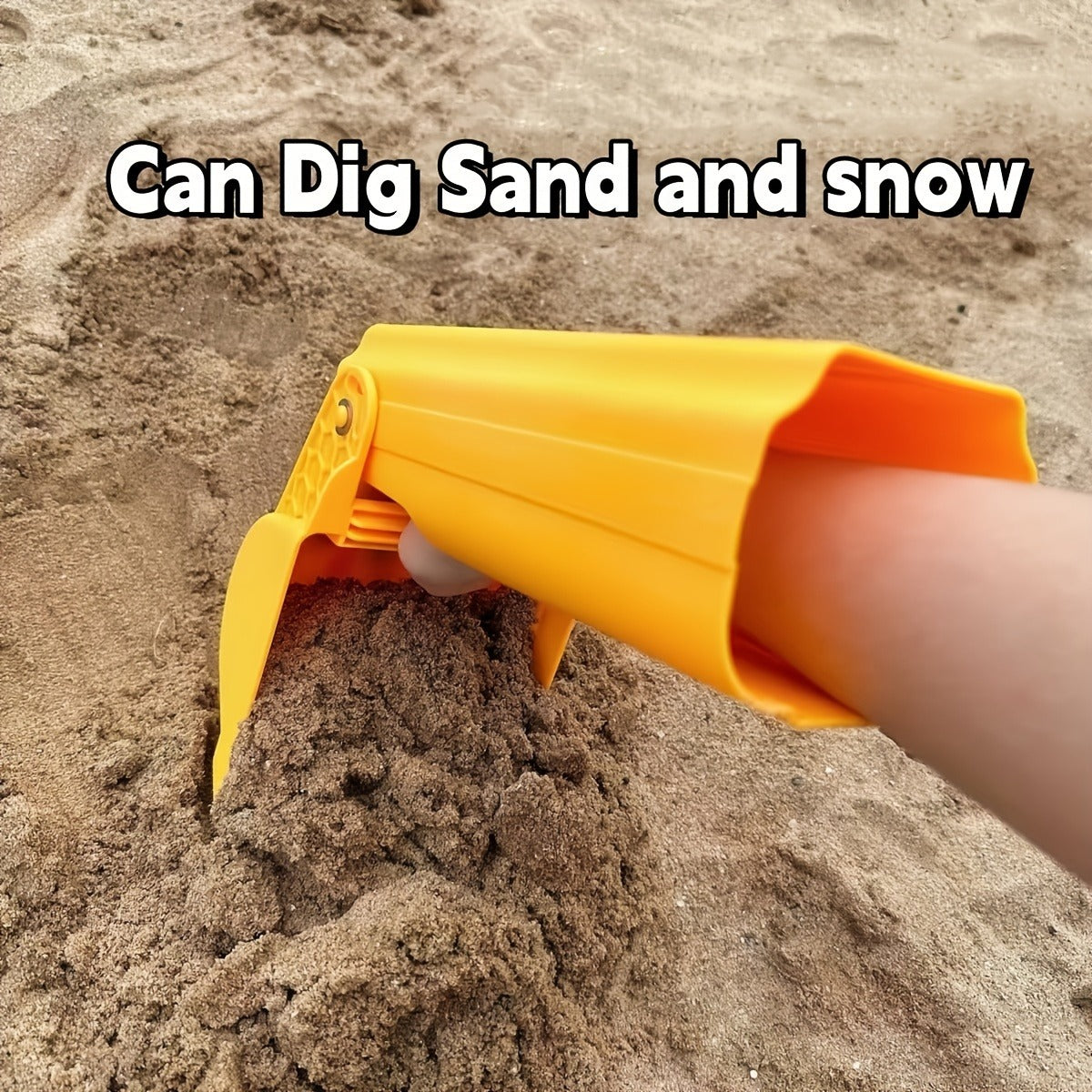 Beach Sand Digging Toy, Engineering Toy, Entertainment Toy, Halloween Christmas Gift, Birthday Gift. Can Dig in Sand and Snow, Suitable for Snow and Beach Digging. Ideal for Winter and Summer Seasons, Outdoor Parent-child Interactive Toy, Birthday
