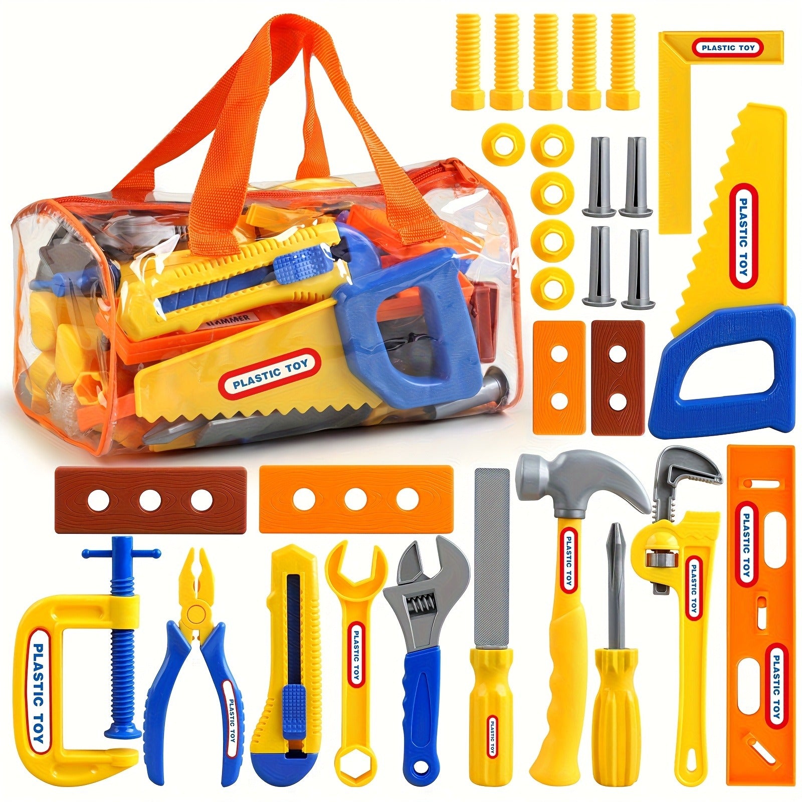 10/20/30pcs Toy Tool Box Set | Screwdriver, Simulation Tools for Boys and Girls, Interactive Play at Home, Birthday Gift