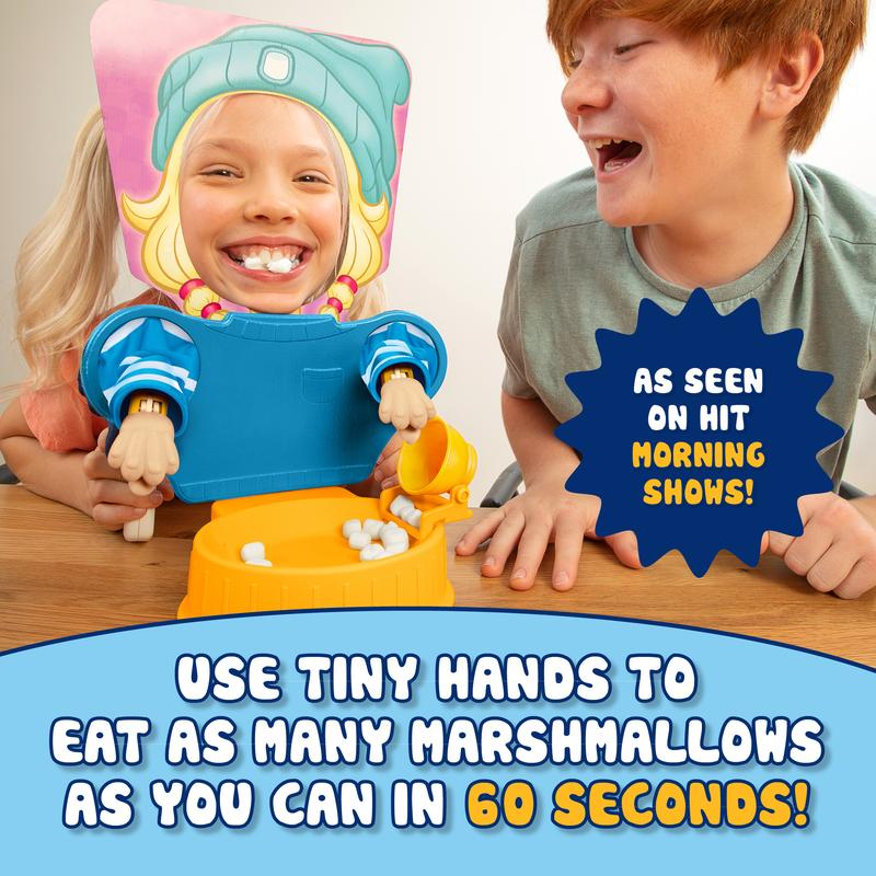 Marshmallow Madness Board Game – Hilarious Family Board Games for Kids & Adults, Fun Fast-Paced Party Game for Family Night, Interactive Kids Board Games, Ages 8+