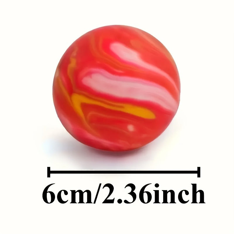 Enormous Colorful Squeeze Ball Toy Made of PE Material, Soft And Slow-Rebounding, Is a Fun Sensory Toy. It Makes an Excellent Gift for Classmates, Birthdays, Holidays, And Classroom Prizes, And Is The Best Toy for Relieving Anxiety