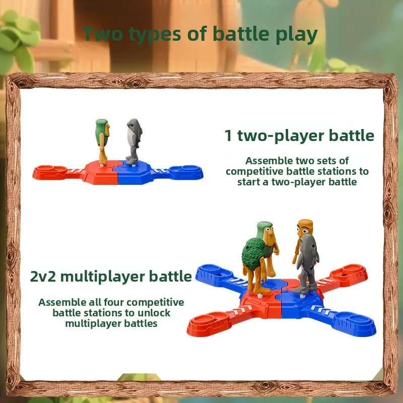 New Wooden Stick Multiplayer Battle Toy Gift Parent Child Interaction Party Games Arena Competition Christmas Gift
