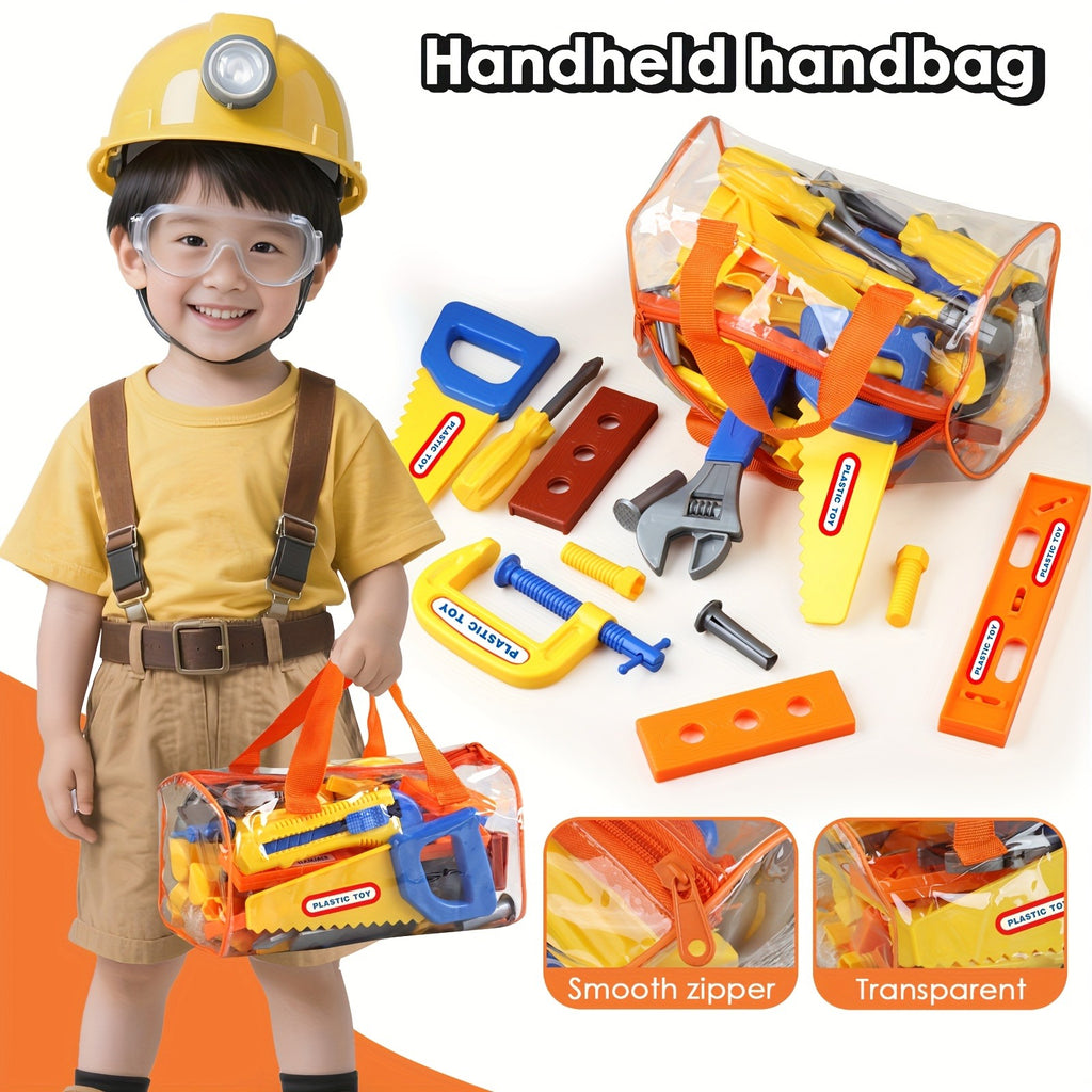 10/20/30pcs Toy Tool Box Set | Screwdriver, Simulation Tools for Boys and Girls, Interactive Play at Home, Birthday Gift