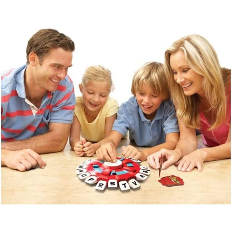 Tabletop Game, Multilingual Letter Board Game, Family Board Games, Family Party Interactive Word Wheel Toy, Christmas New Year Birthday Gift