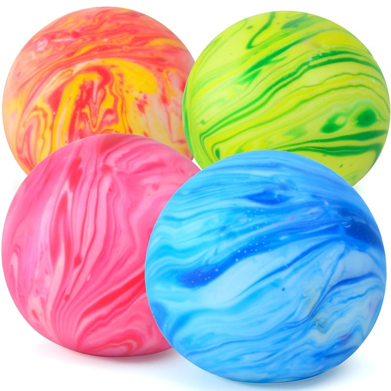 Enormous Colorful Squeeze Ball Toy Made of PE Material, Soft And Slow-Rebounding, Is a Fun Sensory Toy. It Makes an Excellent Gift for Classmates, Birthdays, Holidays, And Classroom Prizes, And Is The Best Toy for Relieving Anxiety